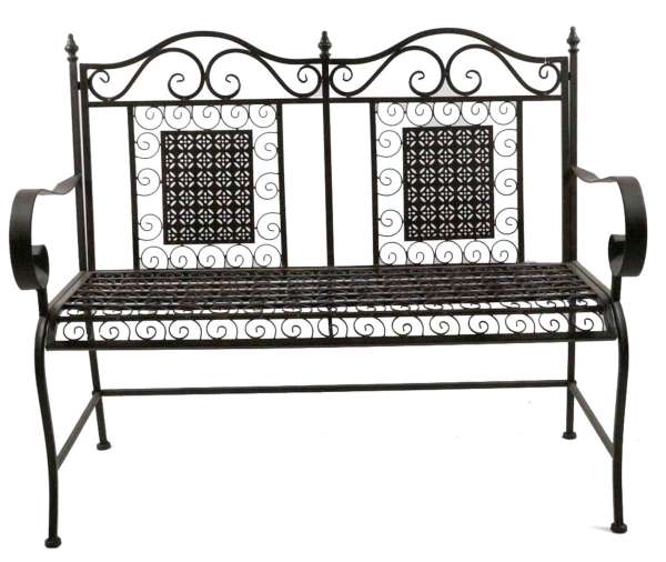 Bezaubernde Sitzgarnitur Santos aus Metall klappbar 4-tlg. - Gartenmöbel Sitzgarnitur